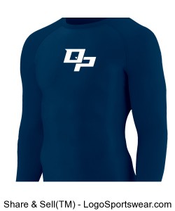 YOUTH Hyperform Compression long sleeve Design Zoom